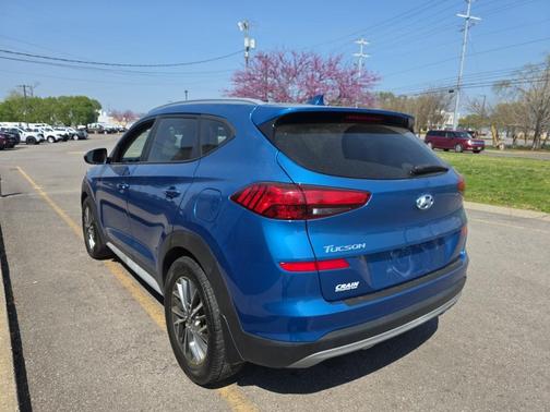 Aqua Blue 2020 Hyundai TUCSON SEL