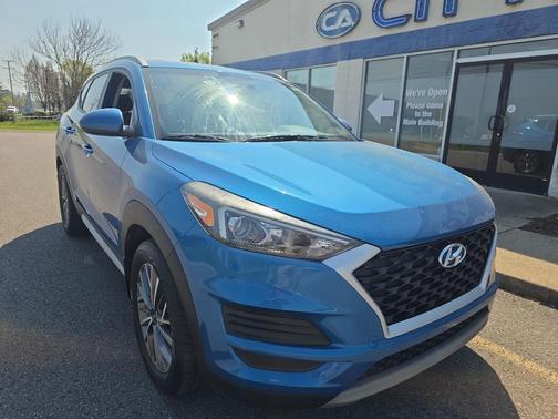 Aqua Blue 2020 Hyundai TUCSON SEL