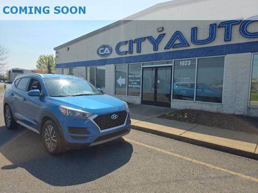 Aqua Blue 2020 Hyundai TUCSON SEL