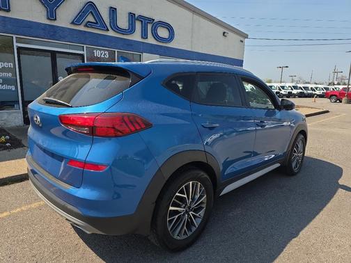 Aqua Blue 2020 Hyundai TUCSON SEL