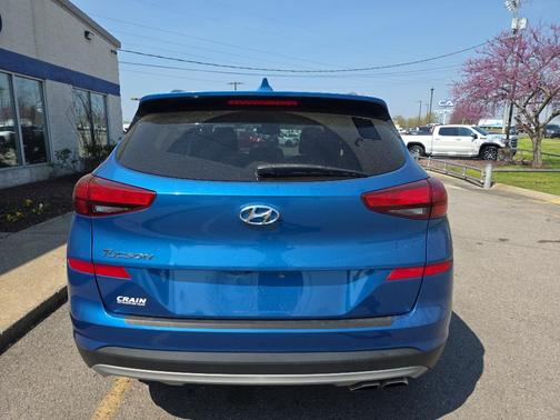 Aqua Blue 2020 Hyundai TUCSON SEL