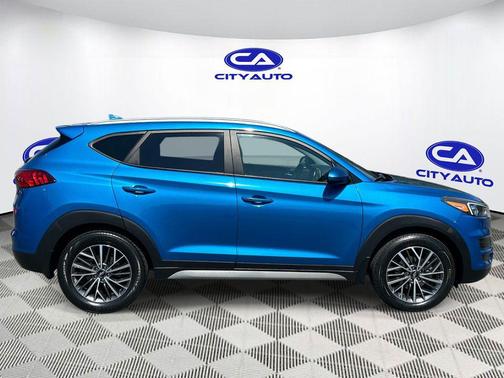 Aqua Blue 2020 Hyundai TUCSON SEL
