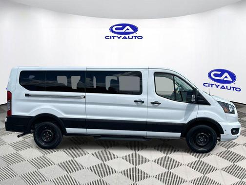 Oxford White 2025 Ford Transit-350 XL
