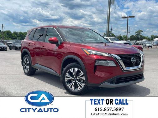 Scarlet Ember Tintcoat 2022 Nissan Rogue SV