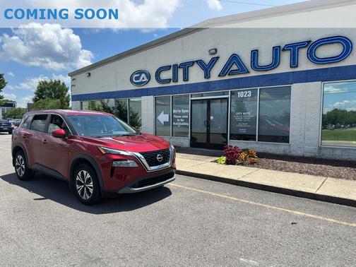 Scarlet Ember Tintcoat 2022 Nissan Rogue SV