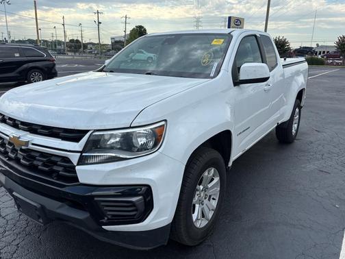 Summit White 2022 Chevrolet Colorado LT