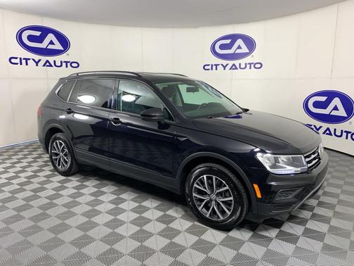 Deep Black Pearl 2021 Volkswagen Tiguan 2.0T S
