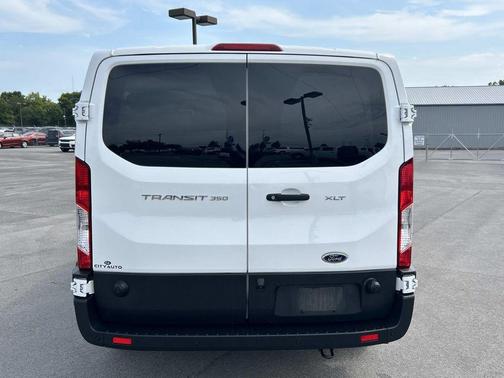Oxford White 2024 Ford Transit-350 XLT