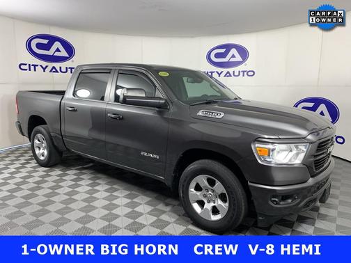Granite Crystal Metallic Clearcoat 2019 RAM 1500 Big Horn