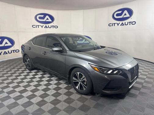 Gun Metallic 2020 Nissan Sentra SV