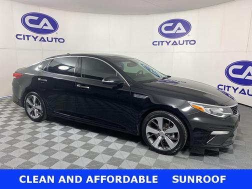 Ebony Black 2020 Kia Optima S