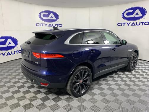 Portofino Blue Metallic 2020 Jaguar F-PACE Portfolio P300 AWD Automatic