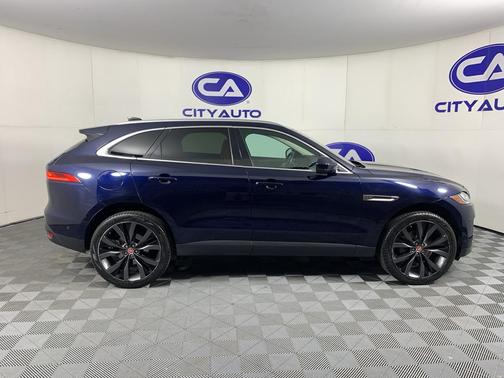 Portofino Blue Metallic 2020 Jaguar F-PACE Portfolio P300 AWD Automatic