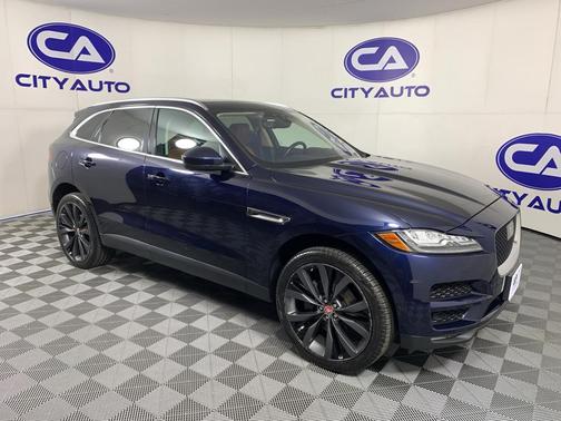 Portofino Blue Metallic 2020 Jaguar F-PACE Portfolio P300 AWD Automatic