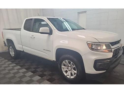 Summit White 2021 Chevrolet Colorado LT