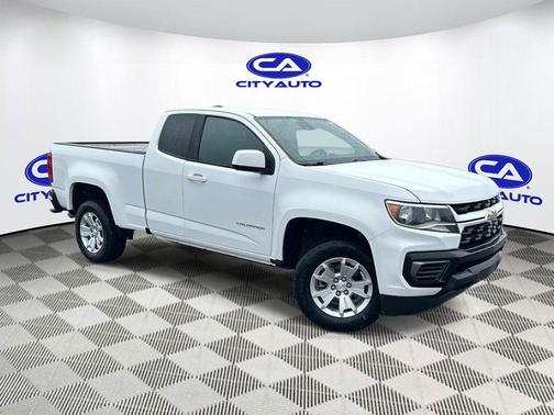 Summit White 2021 Chevrolet Colorado LT