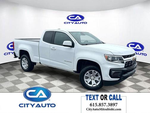 Summit White 2021 Chevrolet Colorado LT