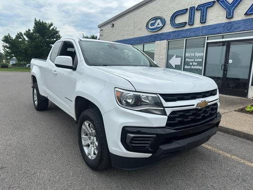 Summit White 2021 Chevrolet Colorado LT