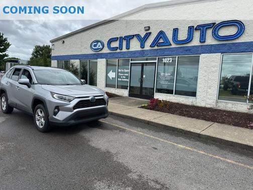 Silver Sky Metallic 2021 Toyota RAV4 Hybrid XLE