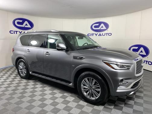 Graphite Shadow 2020 INFINITI QX80 Luxe
