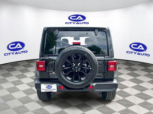 Black Clearcoat 2025 Jeep Wrangler 4xe Sahara