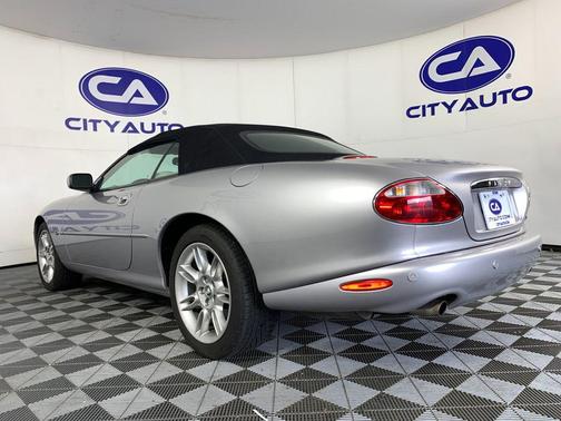 Platinum Silver 2001 Jaguar XK8 Base