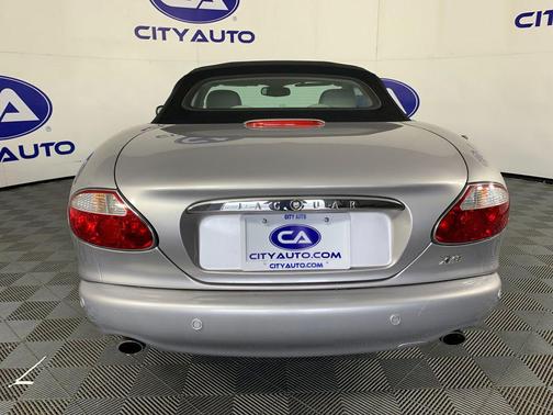 Platinum Silver 2001 Jaguar XK8 Base