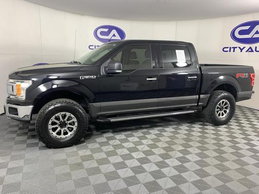 Shadow Black 2018 Ford F-150 XLT