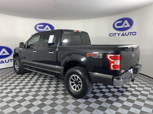 Shadow Black 2018 Ford F-150 XLT