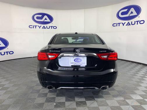Super Black 2017 Nissan Maxima 3.5 Platinum