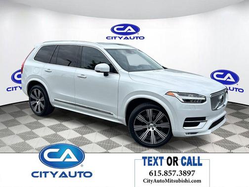 Crystal White Metallic 2020 Volvo XC90 T6 Inscription