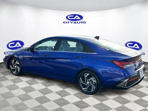 Intense Blue 2025 Hyundai ELANTRA Limited