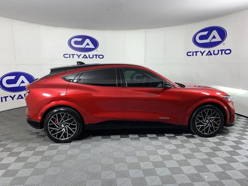 Rapid Red Metallic Tinted Clearcoat 2022 Ford Mustang Mach-E GT