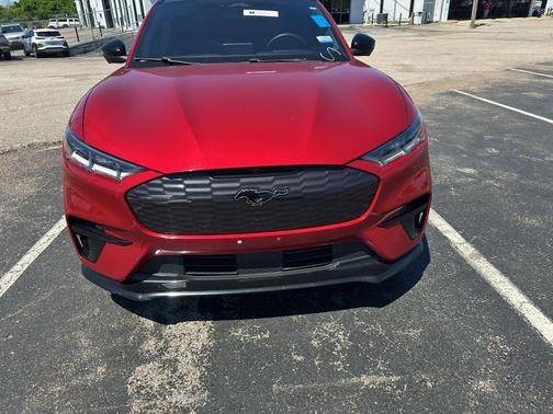 Rapid Red Metallic Tinted Clearcoat 2022 Ford Mustang Mach-E GT