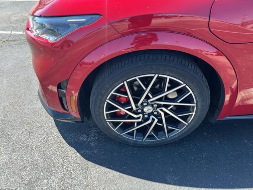 Rapid Red Metallic Tinted Clearcoat 2022 Ford Mustang Mach-E GT