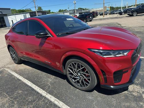 Rapid Red Metallic Tinted Clearcoat 2022 Ford Mustang Mach-E GT