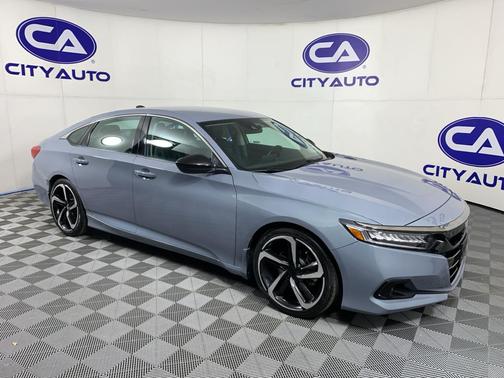 Sonic Gray Pearl 2022 Honda Accord Sport SE 1.5T