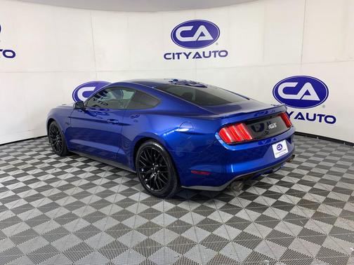 Lightning Blue Metallic 2017 Ford Mustang GT Premium