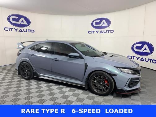 Sonic Gray Pearl 2019 Honda Civic Type R Touring