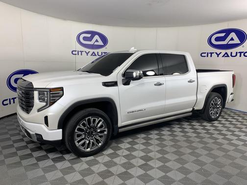 White Frost Tricoat 2023 GMC Sierra 1500 Denali Ultimate