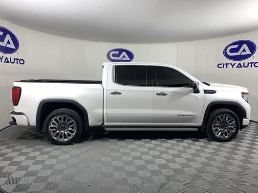 White Frost Tricoat 2023 GMC Sierra 1500 Denali Ultimate