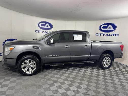 Gun Metallic 2021 Nissan Titan XD SV