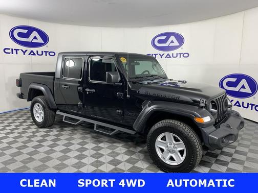 Black Clearcoat 2020 Jeep Gladiator Sport S