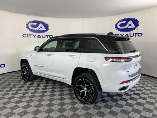 Bright White Clearcoat 2023 Jeep Grand Cherokee 4xe Summit Reserve