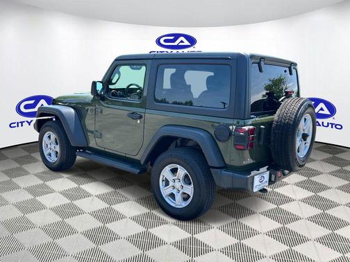 Sarge Green Clearcoat 2023 Jeep Wrangler Sport S