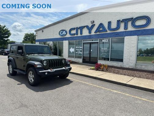 Sarge Green Clearcoat 2023 Jeep Wrangler Sport S