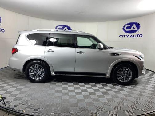 Liquid Platinum 2021 INFINITI QX80 Luxe