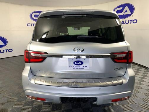Liquid Platinum 2021 INFINITI QX80 Luxe