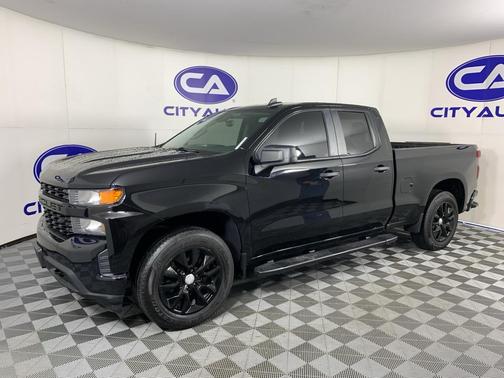 Black 2020 Chevrolet Silverado 1500 Custom