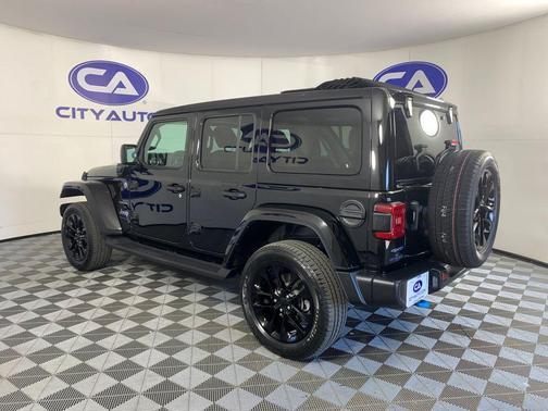 Black Clearcoat 2023 Jeep Wrangler 4xe Sahara